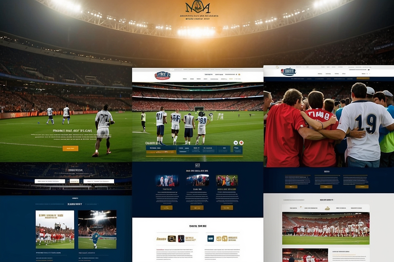 Crafting Dynamic Web Designs for Sporting Events: Engaging Fans Beyond the Arena